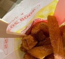 Glazed Sweet Potato Strips