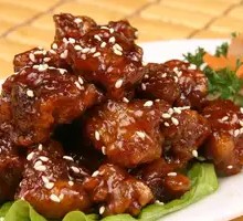 Honey-glazed Pork Ribs