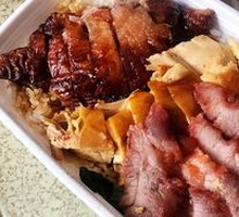 Roast Duck, Char Siu, Salted Chicken Rice