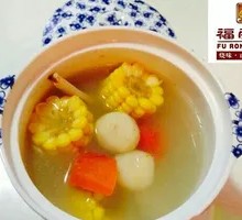 Corn and Radish Pork Soup