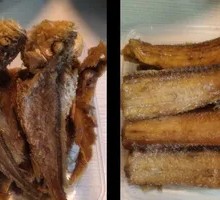 Pan-fried Stingray and Pan-fried Yellow Croaker