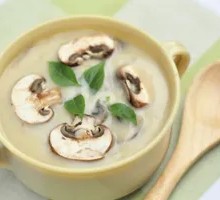 French Cream Mushroom Soup