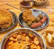 Golden Fried Egg Snail Noodles