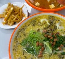 Golden Sour Fish Noodle Soup