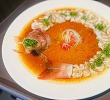 Coiled Steamed Pearl Grouper