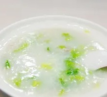 Celery Egg Drop Pork Porridge