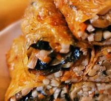 Fried Tofu Skin Rolls