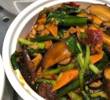 Shiitake Mushroom and Pork Strips