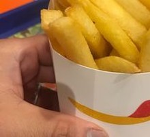 Fried Chicken Nuggets with Fries
