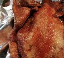 Honey-glazed扒 Chicken