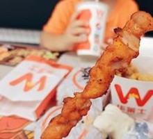 Crispy Pork Ribs Skewers