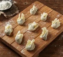 Fresh Herb and Pork Wontons