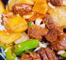 Beef and Potato Noodles