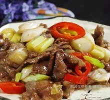 Scallion Stir-Fried Beef