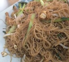 Stir-fried Pork and Egg with Guilin Rice Noodles