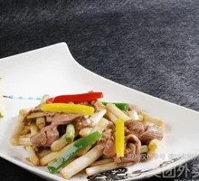 Scallion Stir-Fried Lamb