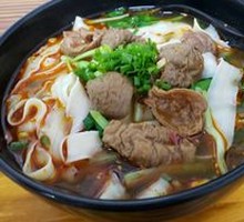Braised Intestine Wide Noodles