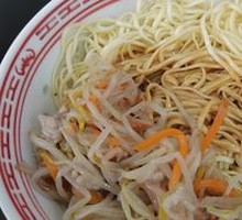Silver Bean Sprout Shredded Pork Noodles