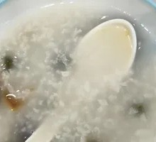 Century Egg and Pork Porridge