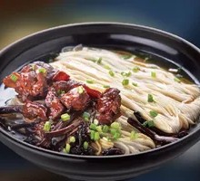 Tea Tree Mushroom Duck Noodles