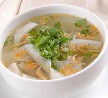 Shrimp and Mustard Greens Dumplings