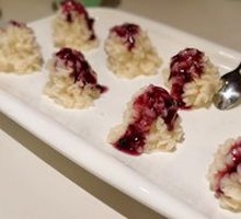 Blueberry Sweet Potato Mashed