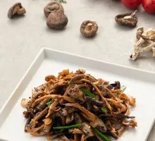 Black Truffle Sauce Pan-Fried Wild Mushrooms