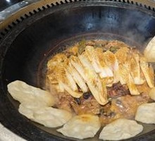 Pan-fried Dumpling Pancake