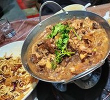 Chicken Stewed with Mushrooms