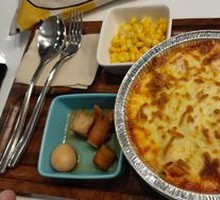 Cheese Double Egg Beef Donburi Baked Rice