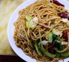 Sausage Fried Rice Noodles
