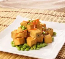 Stinky Tofu and Edamame