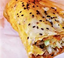 Black Pepper Beef Pancake