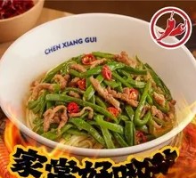 Shredded Tofu Noodles Stir-Fried with Shredded Pork Rice