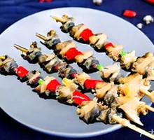 Snail Meat Skewers