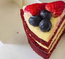 Strawberry Red Velvet Cake