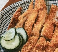 Delicious Fried Pork Cutlet