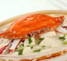 White Crab Tofu Stew