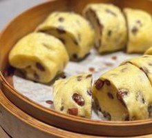 Pumpkin Red Bean Bun