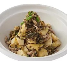 Snow Cabbage and Pork Noodle Topping