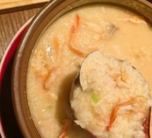 Scallops and Shrimp Clay Pot Rice Porridge
