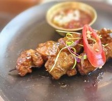 Pork Neck Skewers