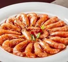 Home-style Burned Razor Shrimp