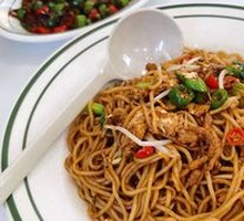 Special Egg and Pork Noodles Stir-Fry