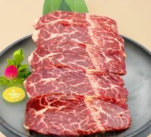 Black Cow Snowflake Heart Meat