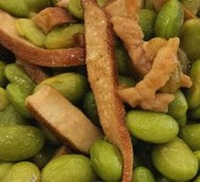 Shredded Pork with Edamame