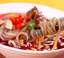 Special Beef Ball Sour and Spicy Noodles