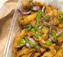 Salt and Pepper Pork Rice