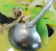 Salted Chicken Stewed with Two Types of Bamboo Shoots