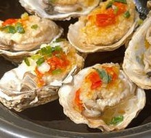Garlic Baked Oyster Pot